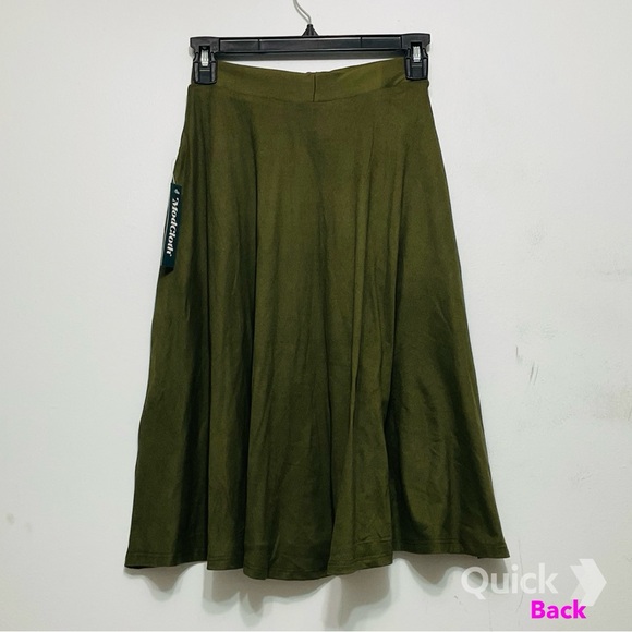 NWT ModCloth Excellence Attained Knit A-Line Skirt - Picture 2 of 5